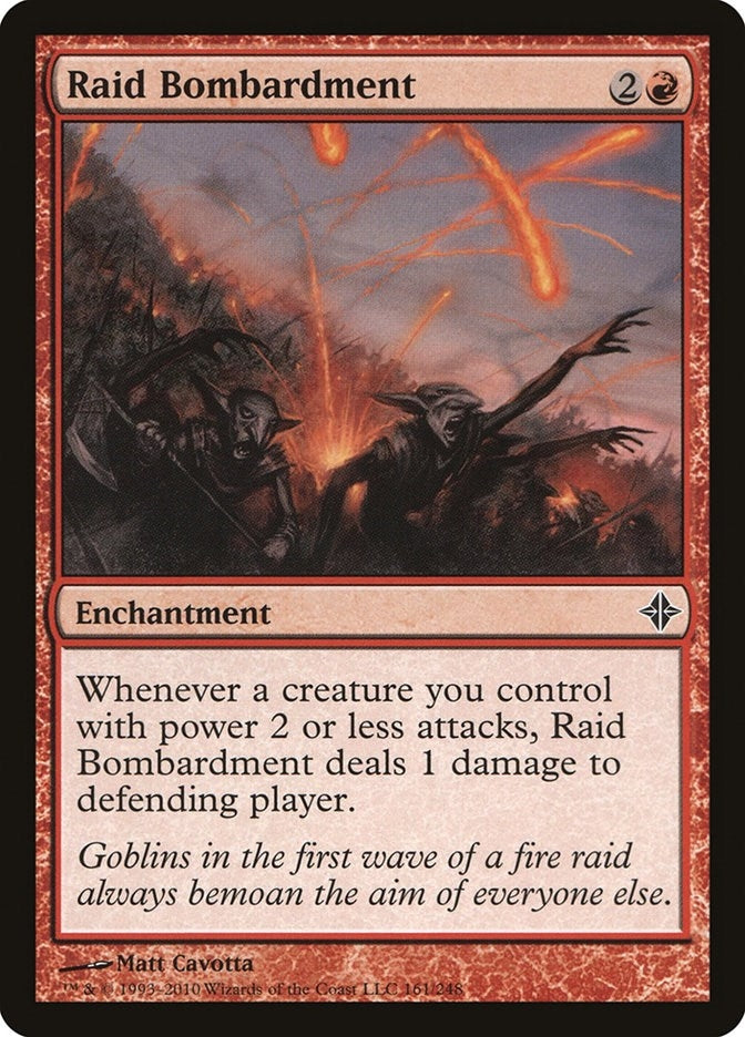 Image for Raid Bombardment (Rise of the Eldrazi) (161) - Magic: The Gathering