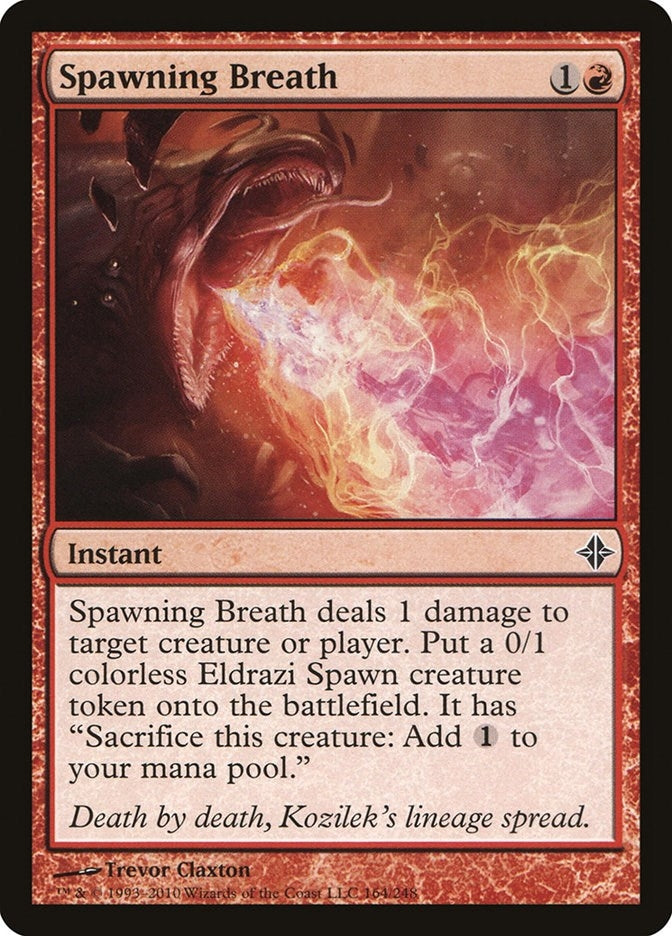 Image for Spawning Breath (Rise of the Eldrazi) (164) - Magic: The Gathering
