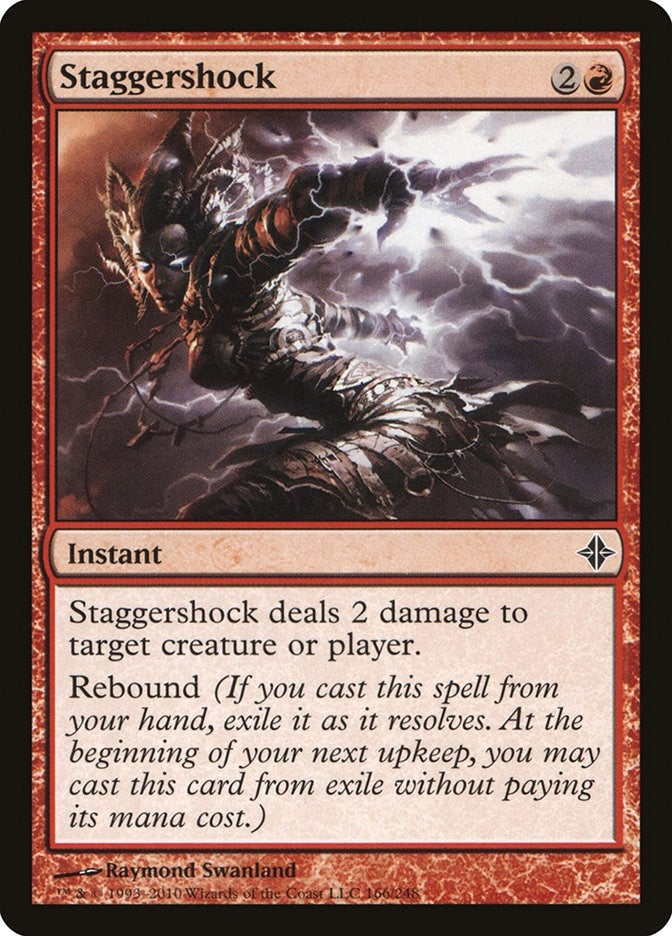 Image for Staggershock (Rise of the Eldrazi) (166) - Magic: The Gathering