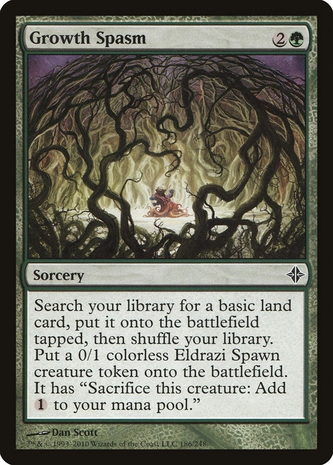 Image for Growth Spasm (Rise of the Eldrazi) (186) - Magic: The Gathering