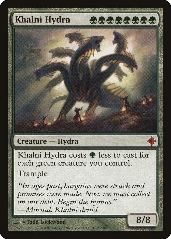 Image for Khalni Hydra (Rise of the Eldrazi) (192) - Magic: The Gathering