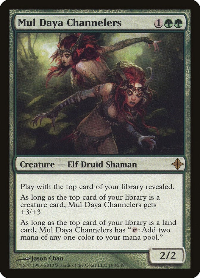 Image for Mul Daya Channelers (Rise of the Eldrazi) (198) - Magic: The Gathering