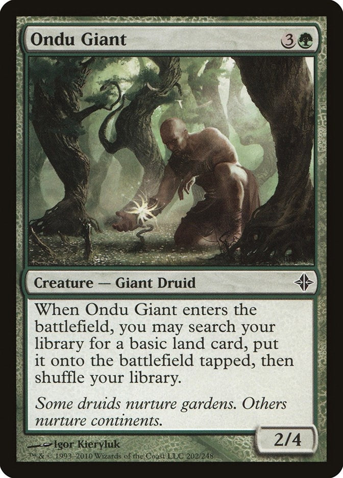 Image for Ondu Giant (Rise of the Eldrazi) (202) - Magic: The Gathering