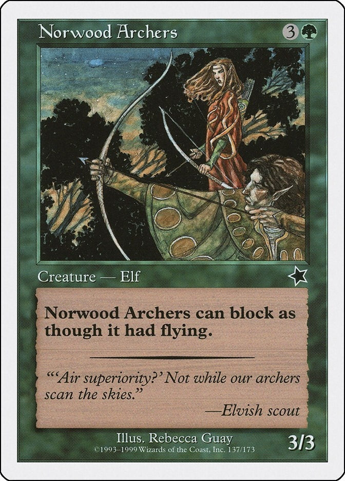 Image for Norwood Archers (Starter 1999) (137) - Magic: The Gathering