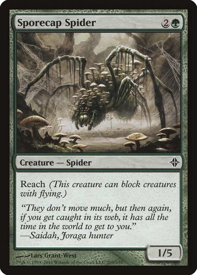 Image for Sporecap Spider (Rise of the Eldrazi) (209) - Magic: The Gathering