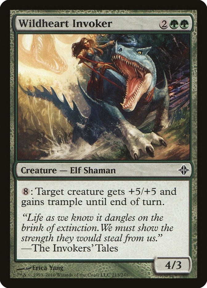 Image for Wildheart Invoker (Rise of the Eldrazi) (213) - Magic: The Gathering