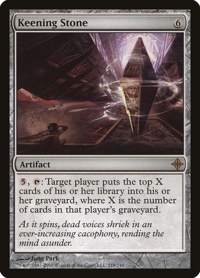 Image for Keening Stone (Rise of the Eldrazi) (219) - Magic: The Gathering