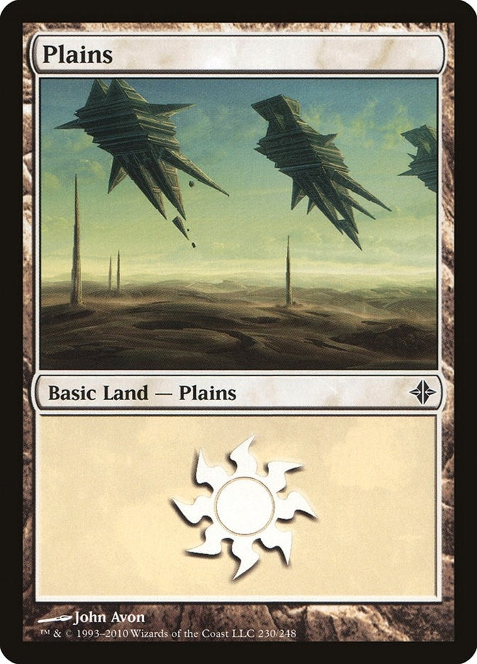 Image for Plains (230) (Rise of the Eldrazi) (230) - Magic: The Gathering