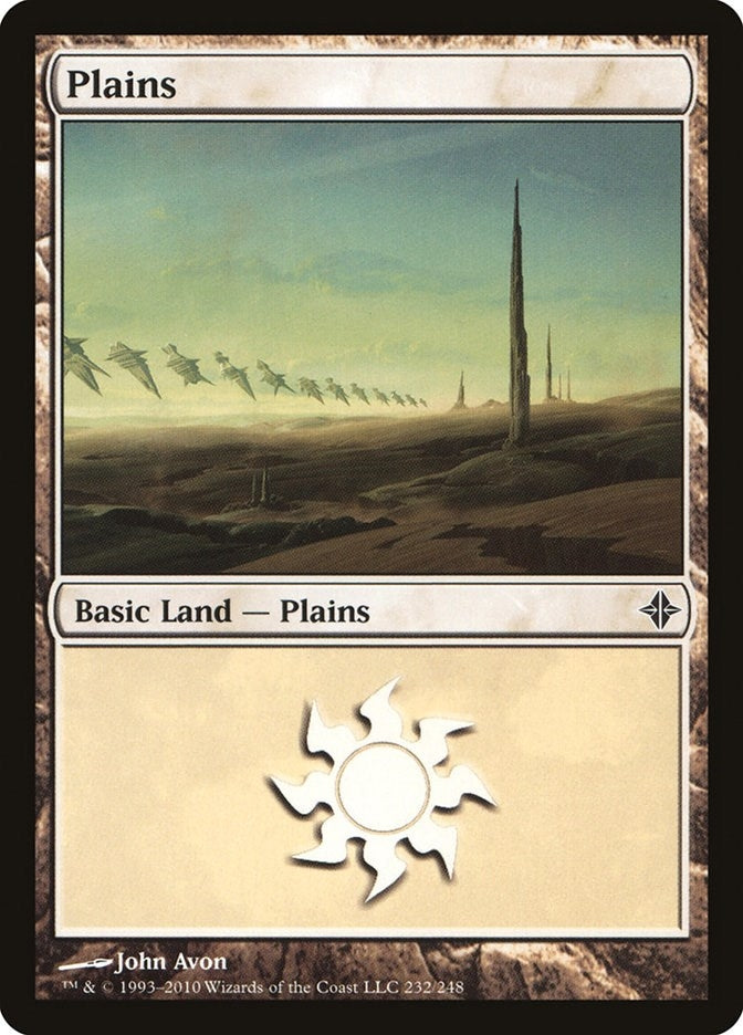 Image for Plains (232) (Rise of the Eldrazi) (232) - Magic: The Gathering