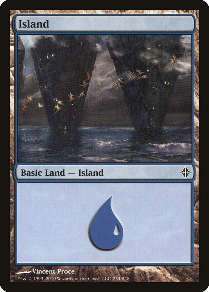 Image for Island (234) (Rise of the Eldrazi) (234) - Magic: The Gathering