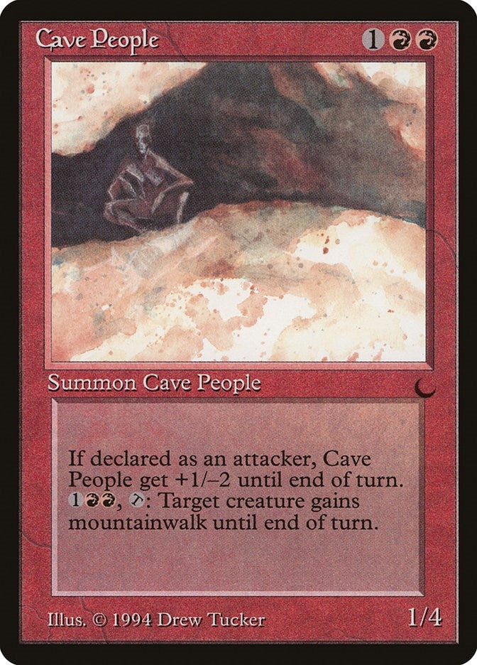 Image for Cave People (The Dark) - Magic: The Gathering