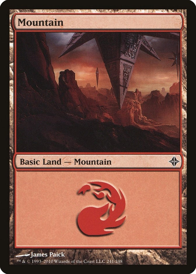 Image for Mountain (241) (Rise of the Eldrazi) (241) - Magic: The Gathering