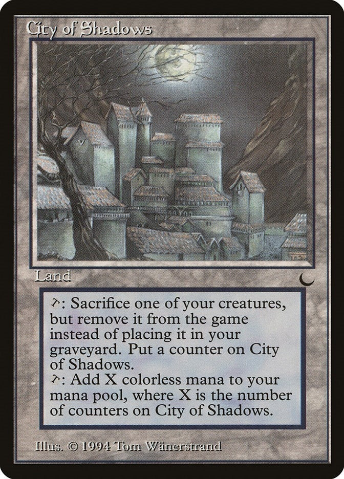 Image for City of Shadows (The Dark) - Magic: The Gathering