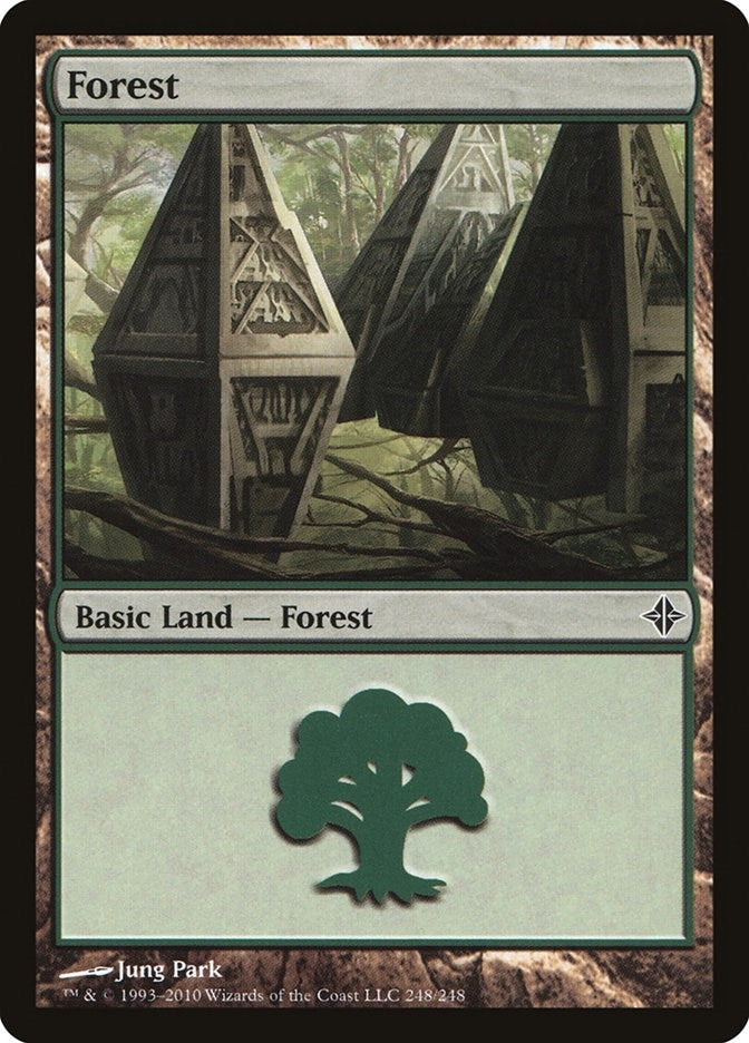 Image for Forest (248) (Rise of the Eldrazi) (248) - Magic: The Gathering