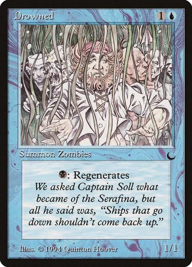 Image for Drowned (The Dark) - Magic: The Gathering