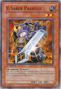 Image for X-Saber Pashuul (The Shining Darkness) (TSHD-EN094) - YuGiOh