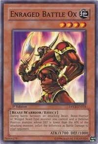 Image for Enraged Battle Ox (Duelist Pack: Kaiba) (DPKB-EN018) - YuGiOh
