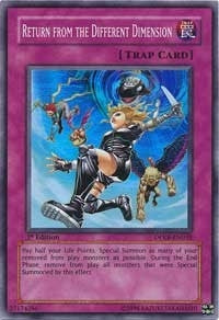 Image for Return from the Different Dimension (Duelist Pack: Kaiba) (DPKB-EN038) - YuGiOh