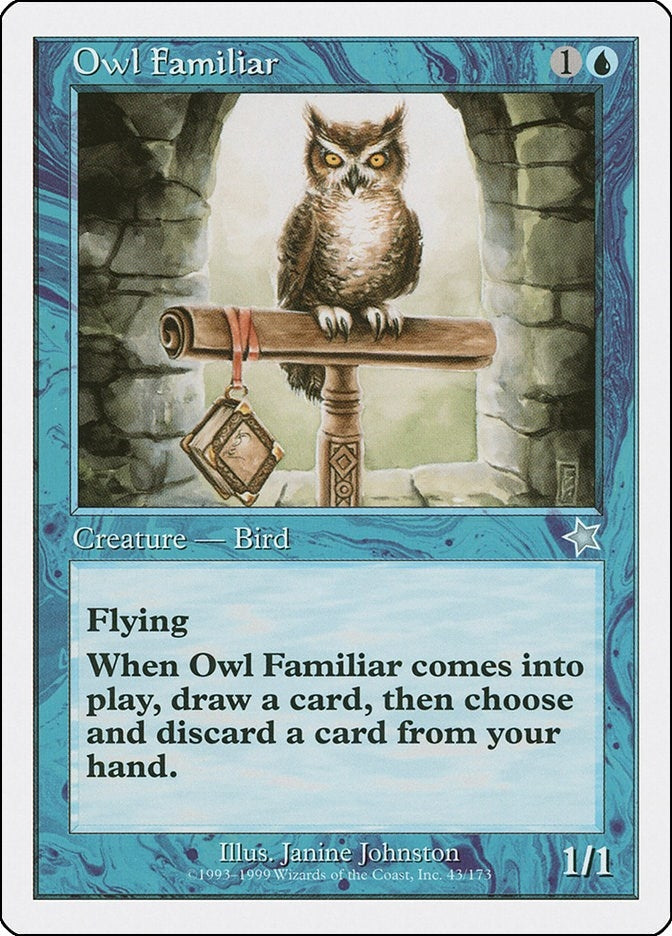 Image for Owl Familiar (Starter 1999) (43) - Magic: The Gathering