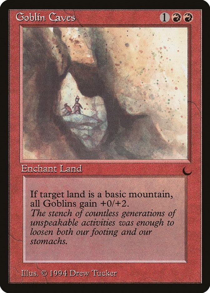 Image for Goblin Caves (The Dark) - Magic: The Gathering