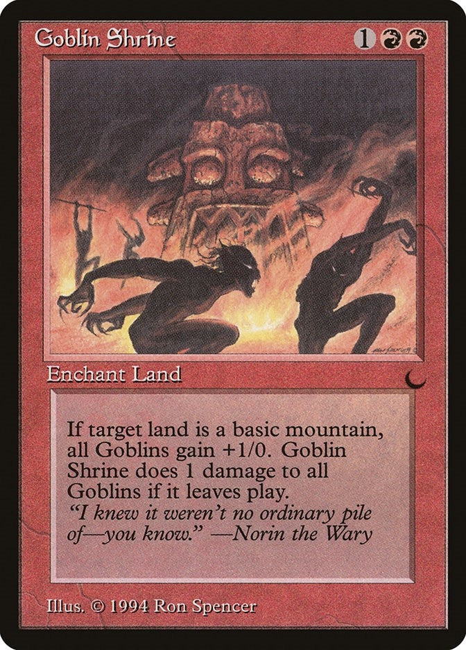 Image for Goblin Shrine (The Dark) - Magic: The Gathering