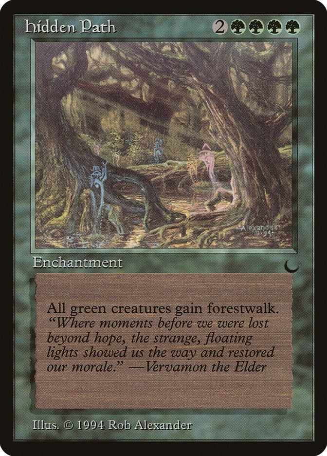 Image for Hidden Path (The Dark) - Magic: The Gathering