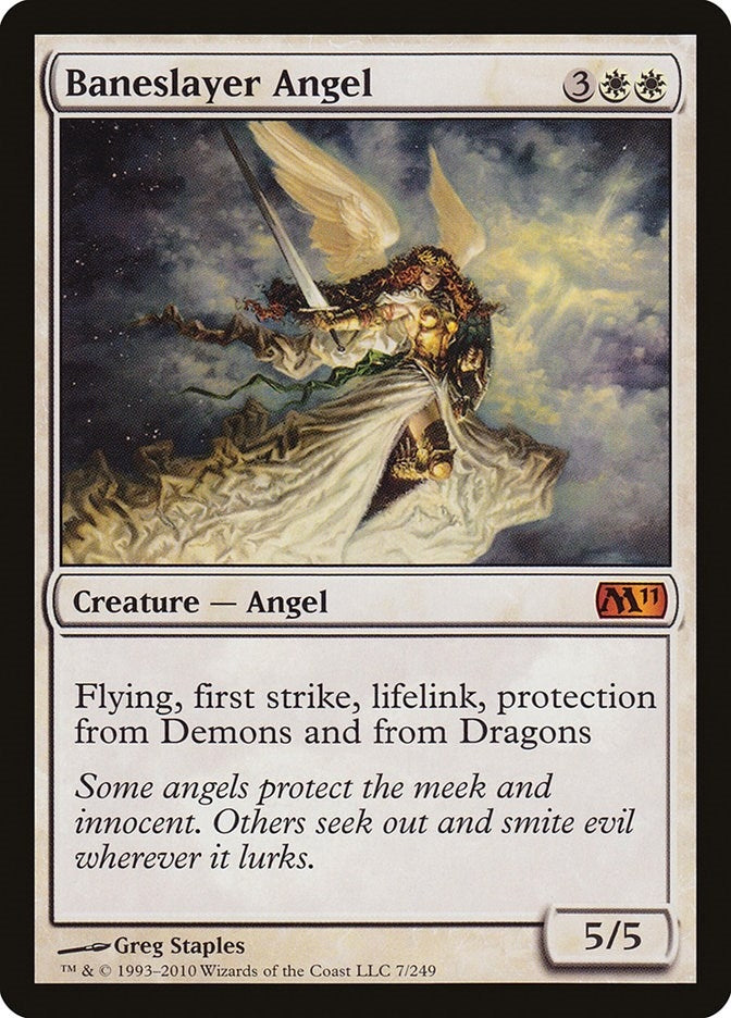 Image for Baneslayer Angel (Magic 2011 (M11)) (7) - Magic: The Gathering