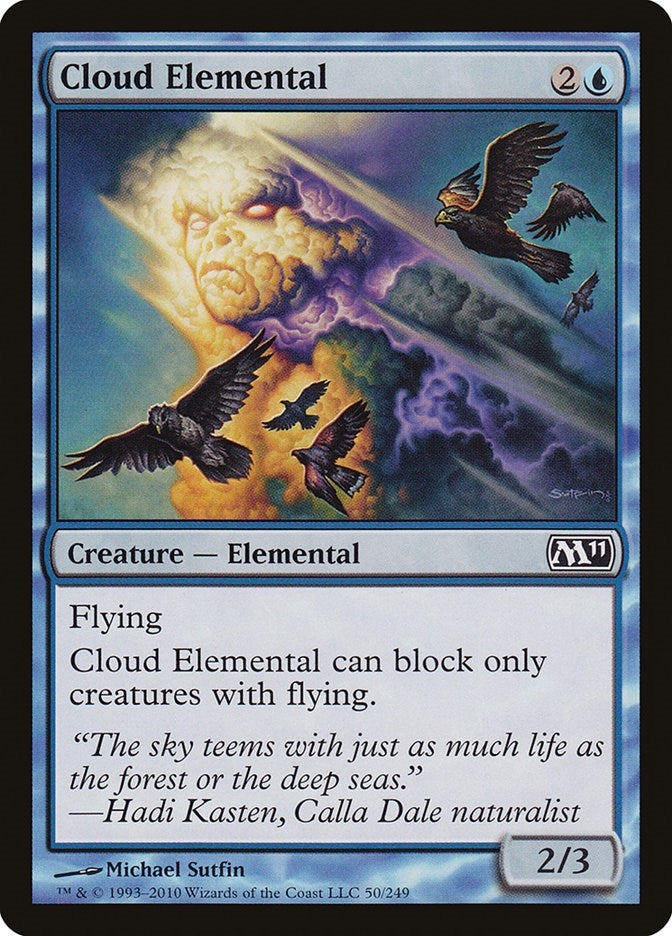 Image for Cloud Elemental (Magic 2011 (M11)) (50) - Magic: The Gathering