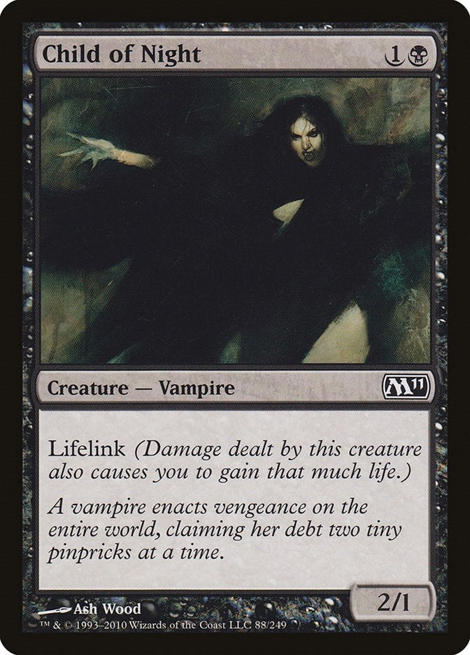 Image for Child of Night (Magic 2011 (M11)) (88) - Magic: The Gathering