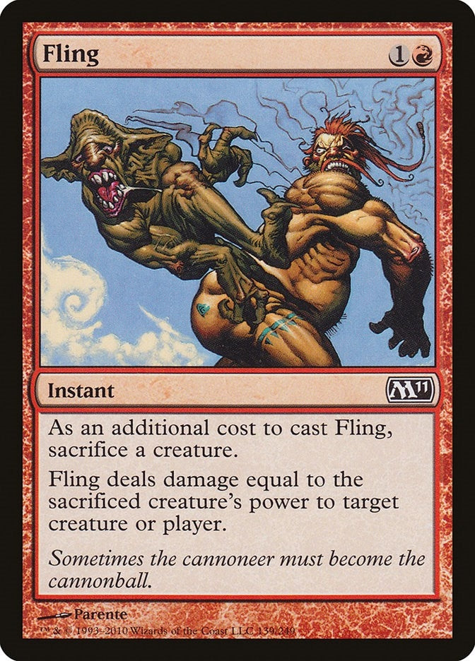 Image for Fling (Magic 2011 (M11)) (139) - Magic: The Gathering