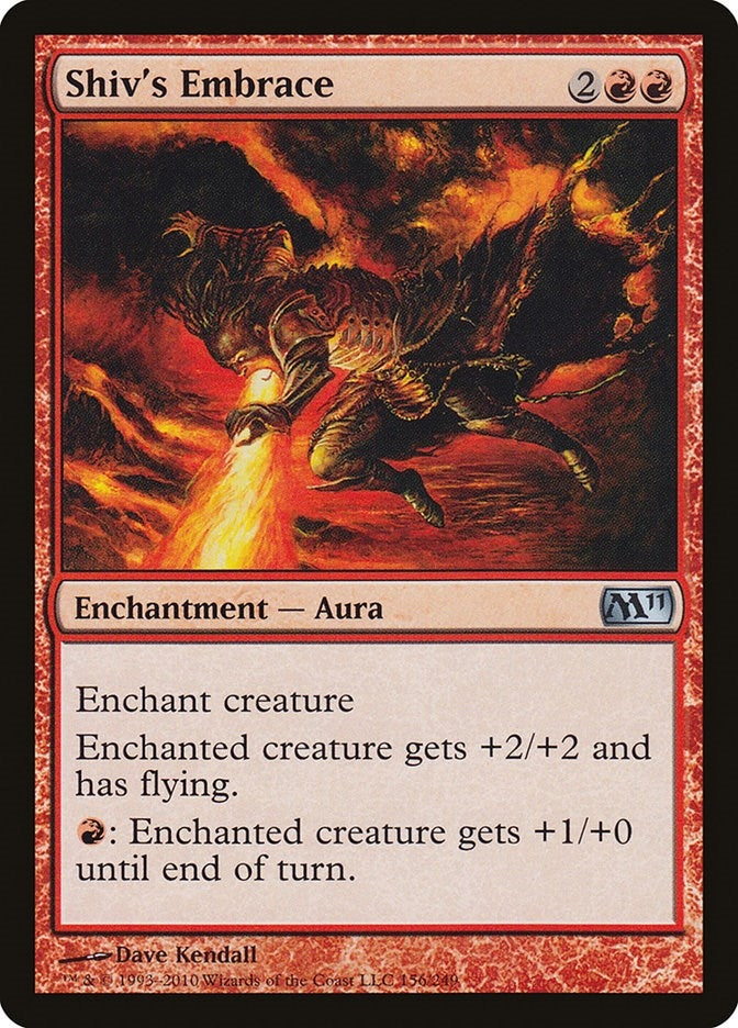 Image for Shiv's Embrace (Magic 2011 (M11)) (156) - Magic: The Gathering