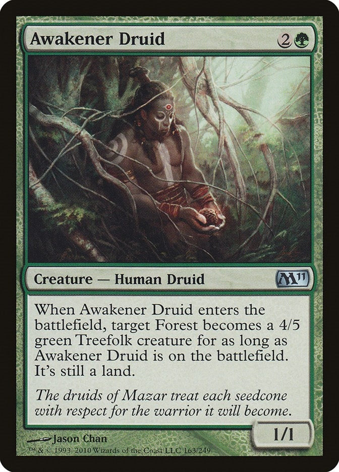 Image for Awakener Druid (Magic 2011 (M11)) (163) - Magic: The Gathering
