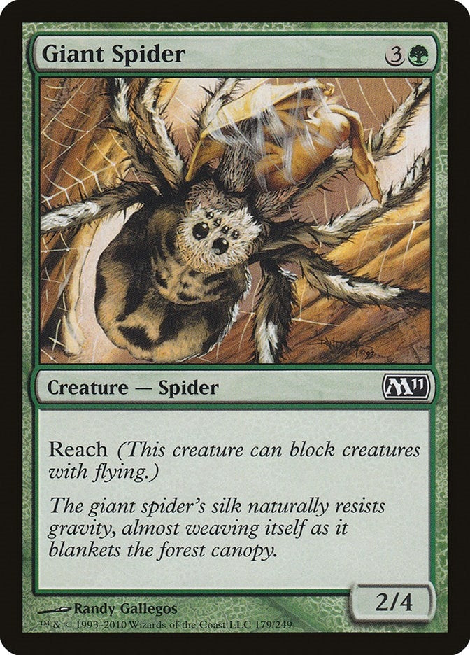 Image for Giant Spider (Magic 2011 (M11)) (179) - Magic: The Gathering