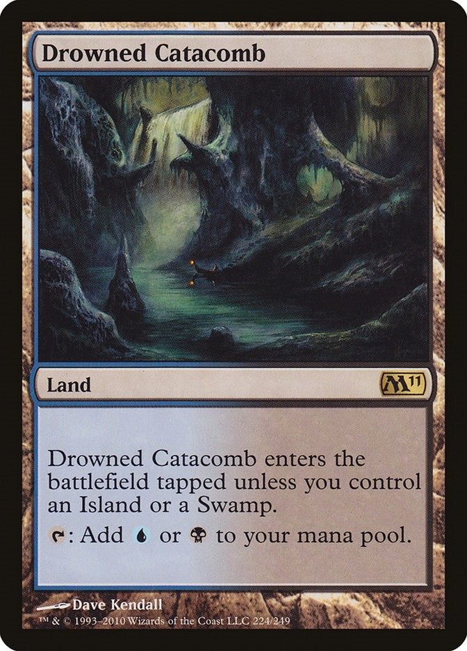 Image for Drowned Catacomb (Magic 2011 (M11)) (224) - Magic: The Gathering
