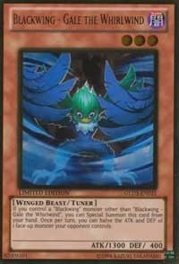 Image for Blackwing - Gale the Whirlwind (Gold Series 3) (GLD3-EN021) - YuGiOh