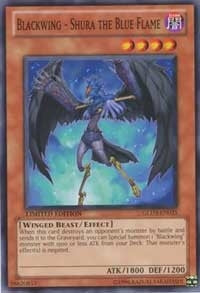 Image for Blackwing - Shura the Blue Flame (Gold Series 3) (GLD3-EN025) - YuGiOh