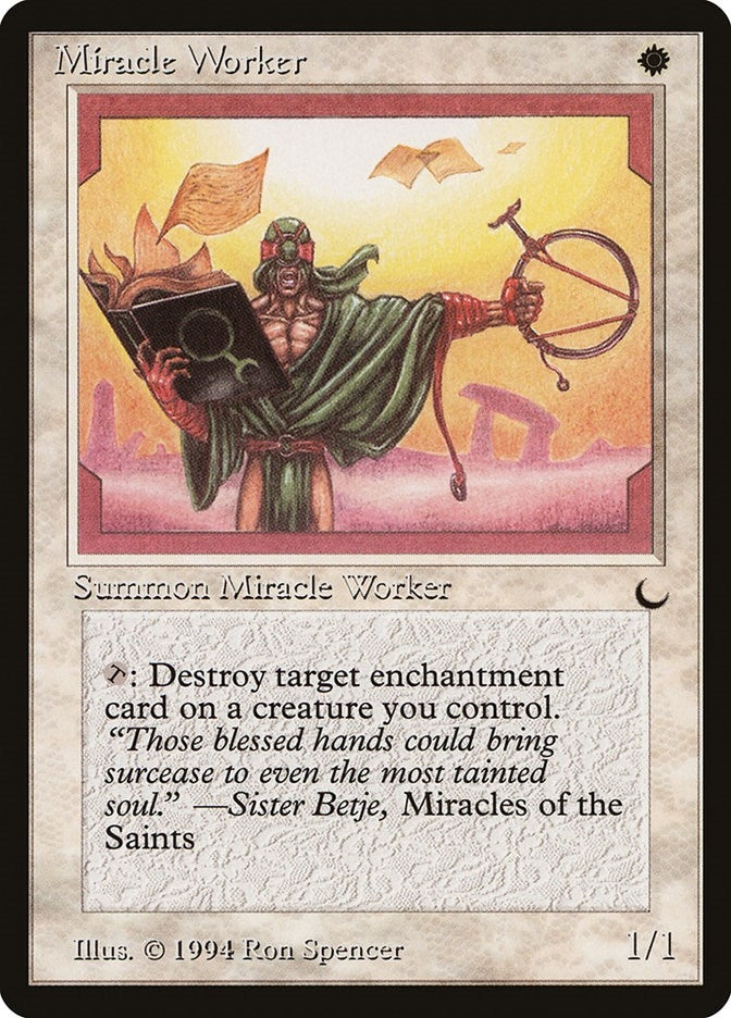 Image for Miracle Worker (The Dark) - Magic: The Gathering