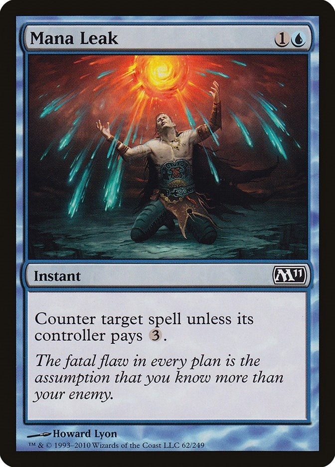Image for Mana Leak (Magic 2011 (M11)) (62) - Magic: The Gathering