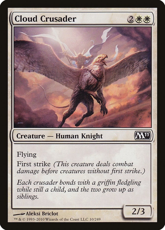 Image for Cloud Crusader (Magic 2011 (M11)) (10) - Magic: The Gathering