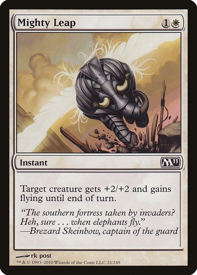Image for Mighty Leap (Magic 2011 (M11)) (22) - Magic: The Gathering
