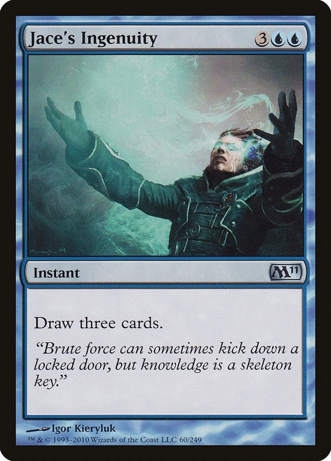 Image for Jace's Ingenuity (Magic 2011 (M11)) (60) - Magic: The Gathering