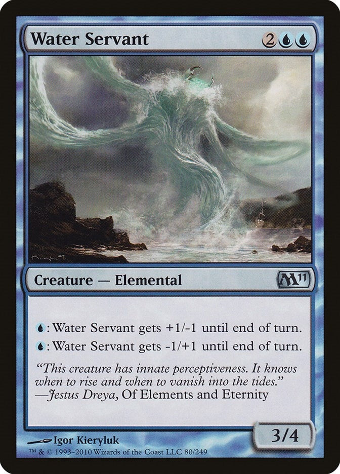 Image for Water Servant (Magic 2011 (M11)) (80) - Magic: The Gathering