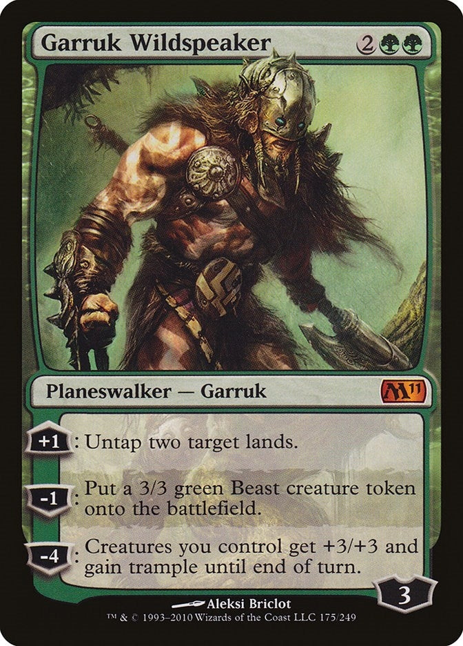 Image for Garruk Wildspeaker (Magic 2011 (M11)) (175) - Magic: The Gathering