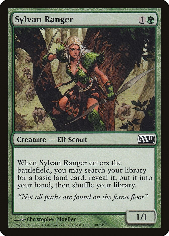 Image for Sylvan Ranger (Magic 2011 (M11)) (198) - Magic: The Gathering