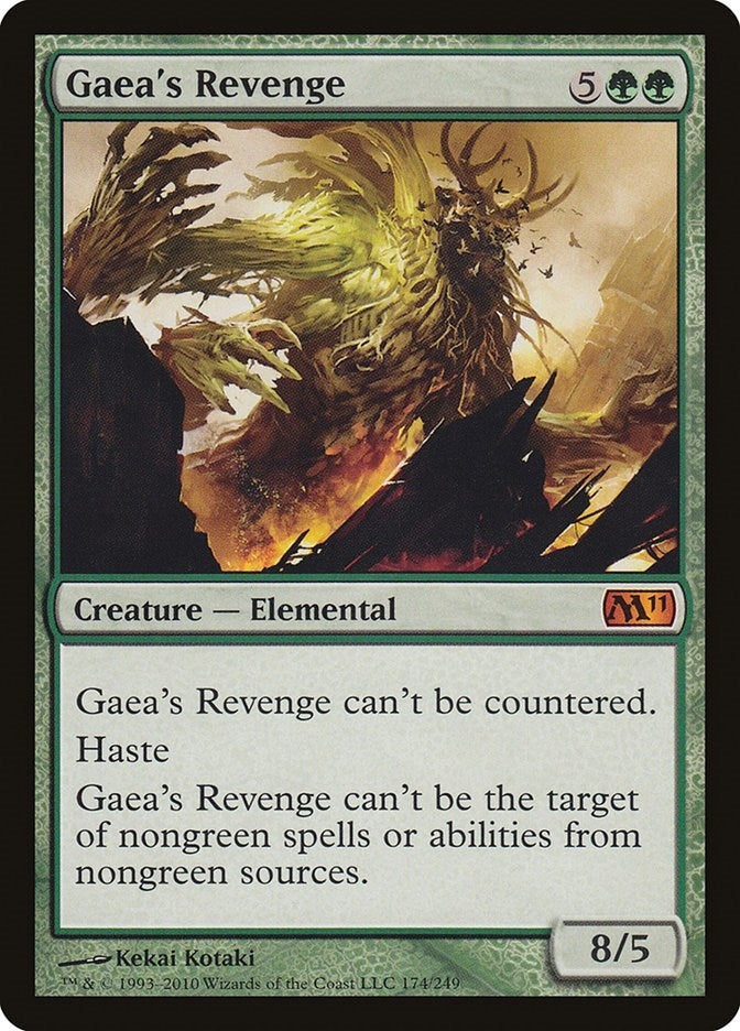 Image for Gaea's Revenge (Magic 2011 (M11)) (174) - Magic: The Gathering