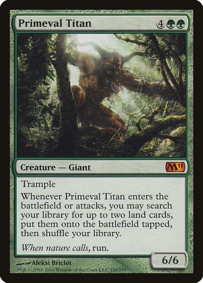 Image for Primeval Titan (Magic 2011 (M11)) (192) - Magic: The Gathering