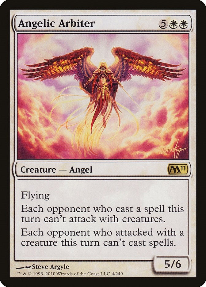 Image for Angelic Arbiter (Magic 2011 (M11)) (4) - Magic: The Gathering