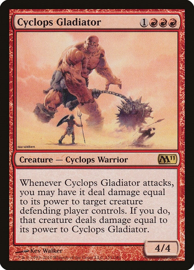 Image for Cyclops Gladiator (Magic 2011 (M11)) (131) - Magic: The Gathering
