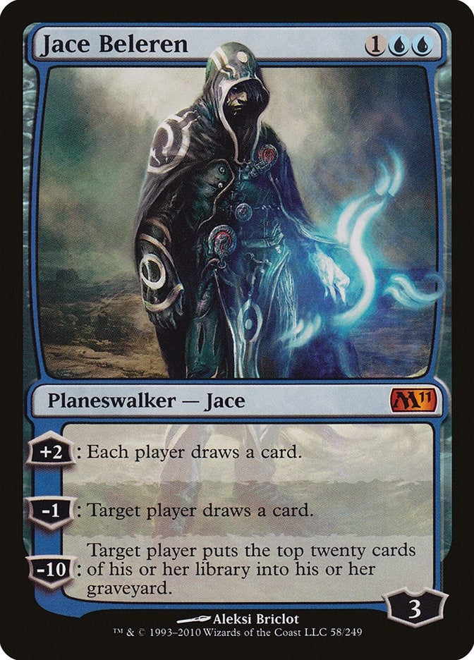 Image for Jace Beleren (Magic 2011 (M11)) (58) - Magic: The Gathering