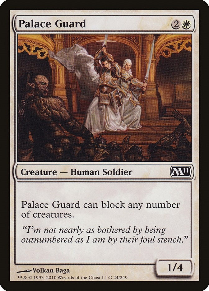 Image for Palace Guard (Magic 2011 (M11)) (24) - Magic: The Gathering